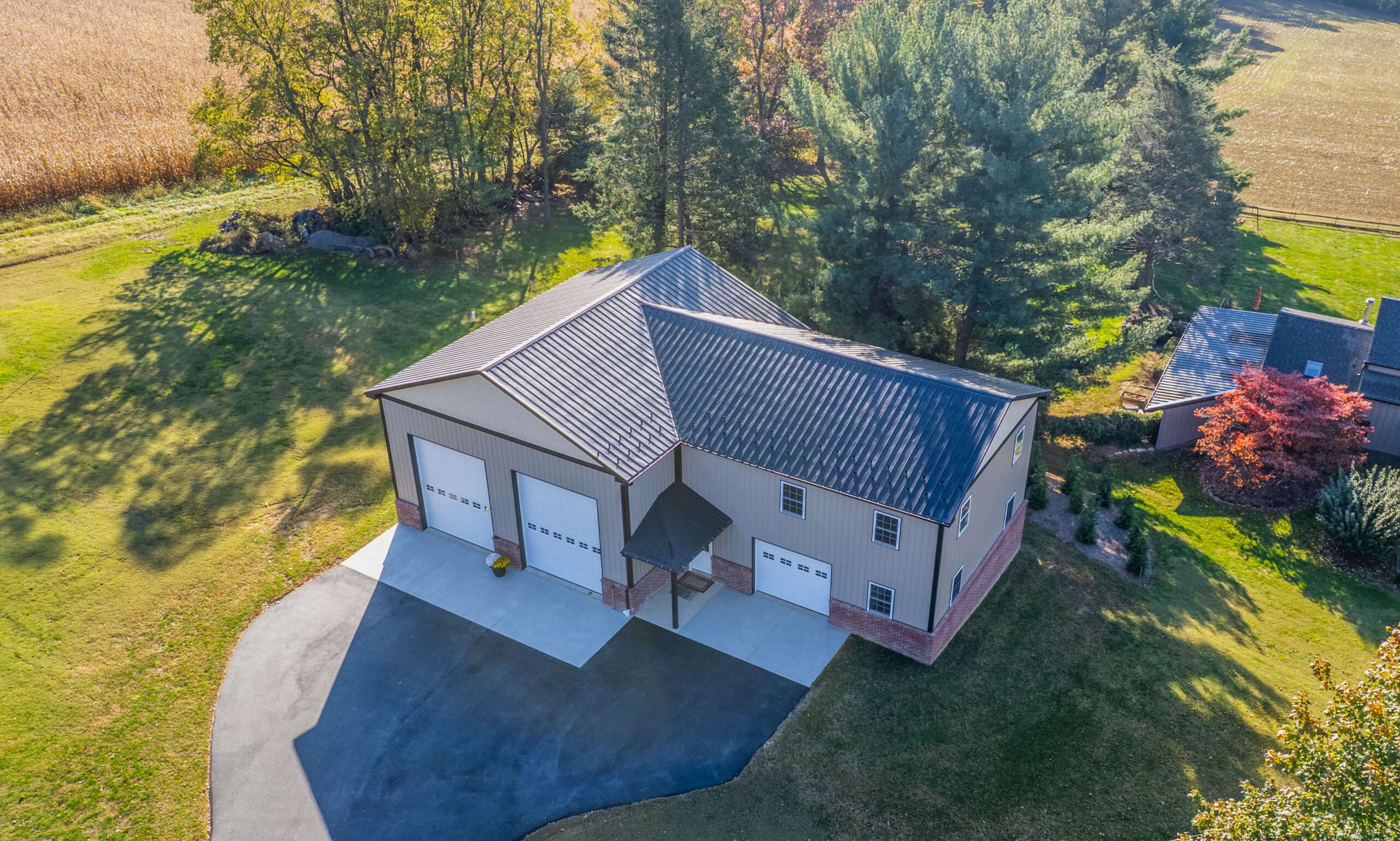 Custom built garage