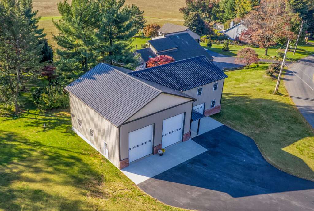Custom built garage