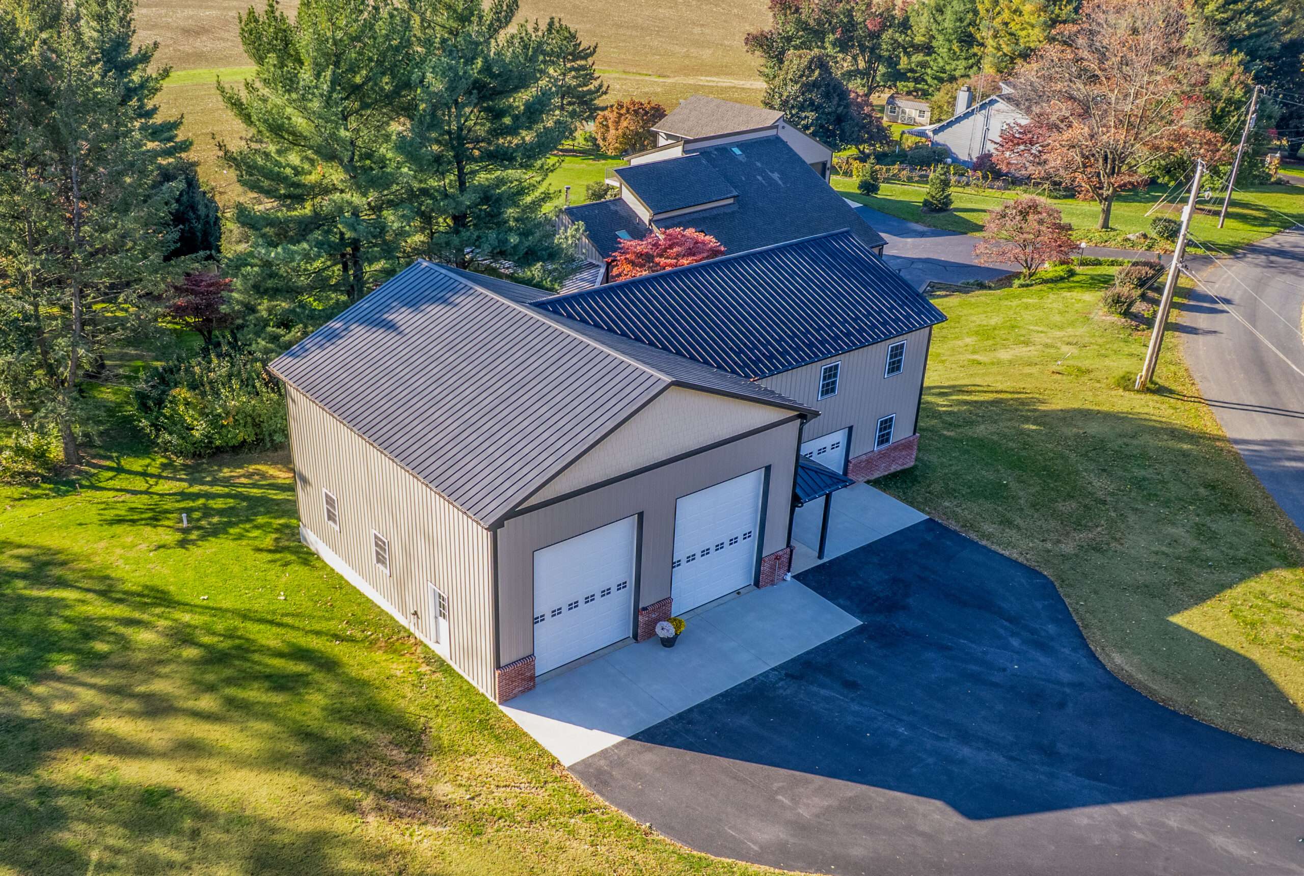 Custom built garage
